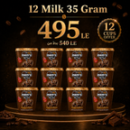 Mom's Choco Cafe Espresso - Bundle 12 Cups Milk Chocolate (35g)