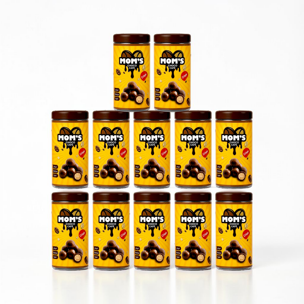 Oatmeal Crisp Coated with Coffee Chocolate - 12 Jars (200g)
