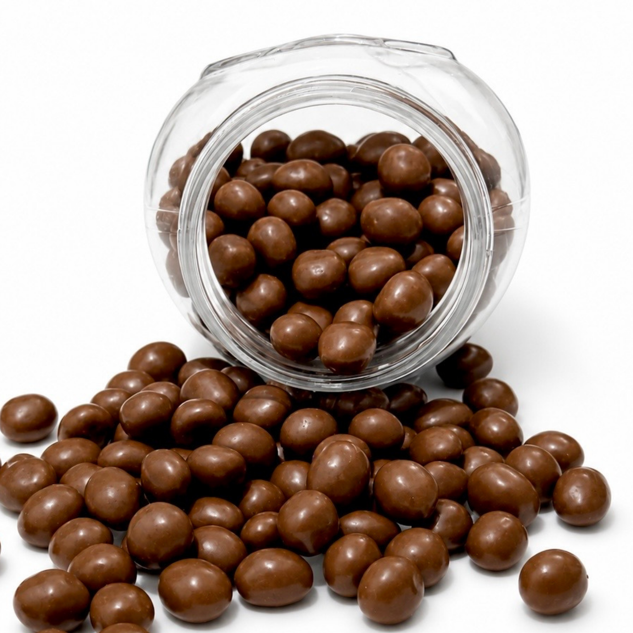 Mom's Espresso Beans Coated with Milk Chocolate - 4 glass Jars