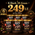 Mom's Choco Cafe Espresso - Bundle 6 Cups Dark Chocolate (35g)