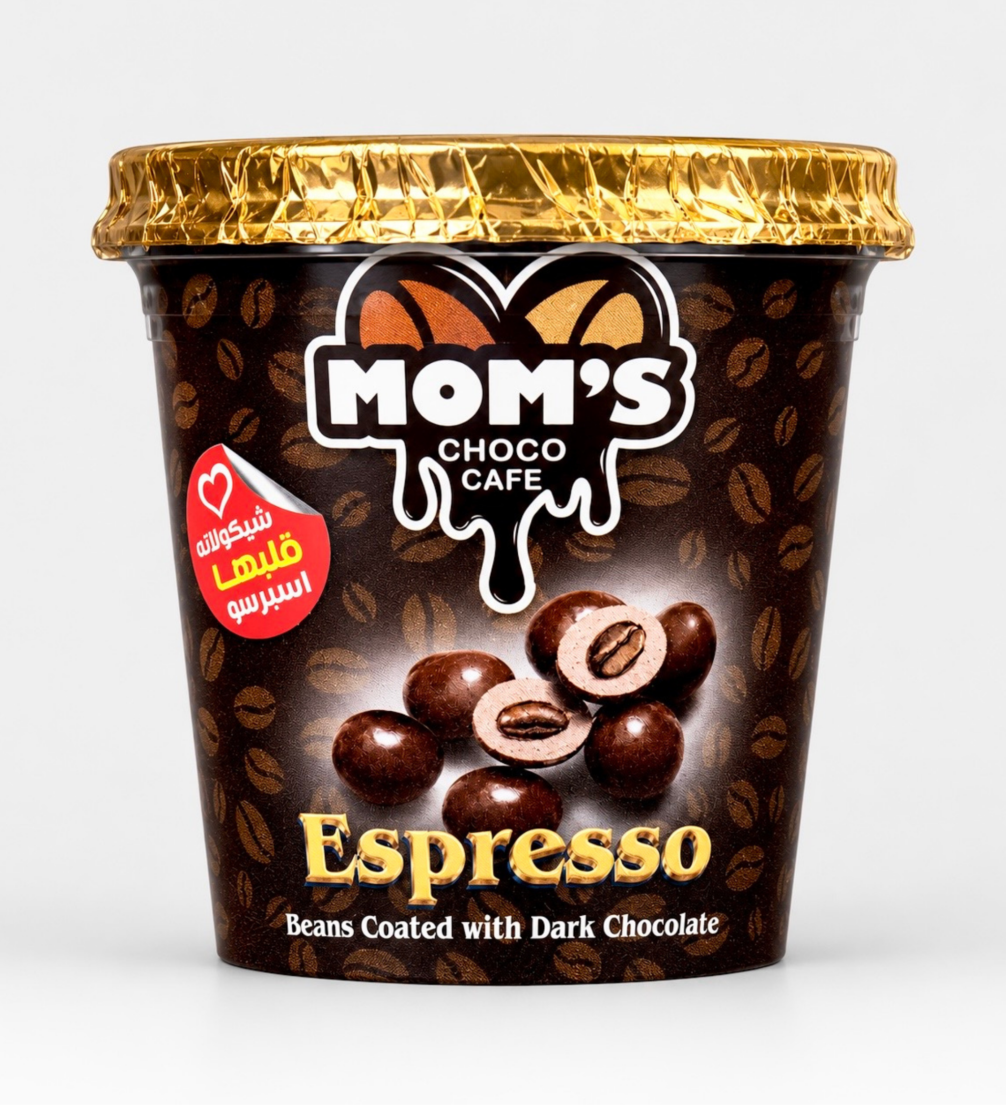 Mom's Choco Cafe Espresso - Bundle 6 Cups Dark Chocolate (35g)