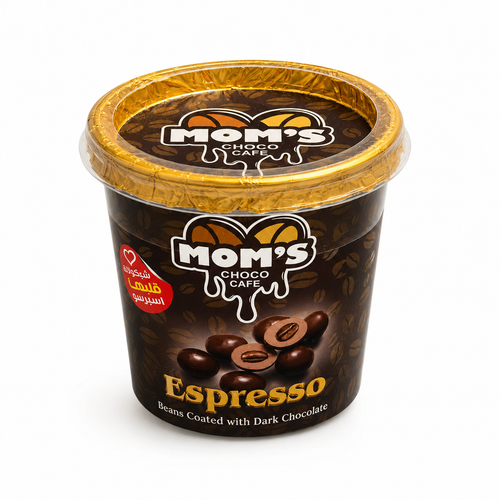 Mom's Choco Cafe Espresso - 6 Cups Dark Chocolate (35g)